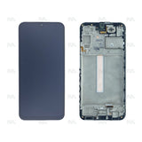 Chassis + Ecran Officiel Service Pack + Vitre pour Samsung Galaxy A25 A256B - Noir