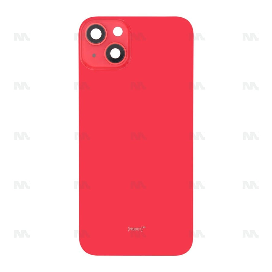 Vitre Arrière sans NFC pour Apple iPhone 14, bloc complet de caméra agrandi rouge Compatible