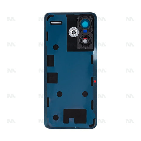 Vitre arrière pour Xiaomi Redmi Note 13 Pro Plus 5G avec objectif, blanc clair de lune, OEM