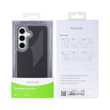 Coque Mag Carbon avec MagSafe pour Samsung Galaxy S25 – Gris titane