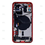 Boîtier pour Apple iPhone 12 avec petites pièces, compatible rouge