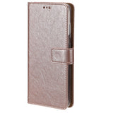 Rixus Bookcase pour Apple iPhone 13 Mini Rose
