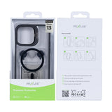 Étui Rixus Classic 03 avec MagSafe pour Apple iPhone 13 Noir
