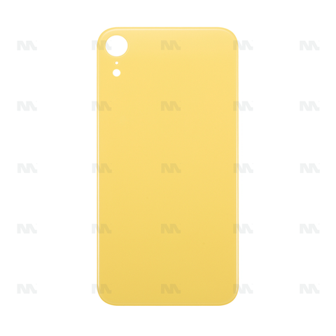Vitre arrière avec bloc complet pour Apple iPhone XR - Jaune - Compatible