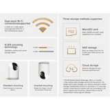 Caméra intelligente Xiaomi avec Google Assistant C500 Pro