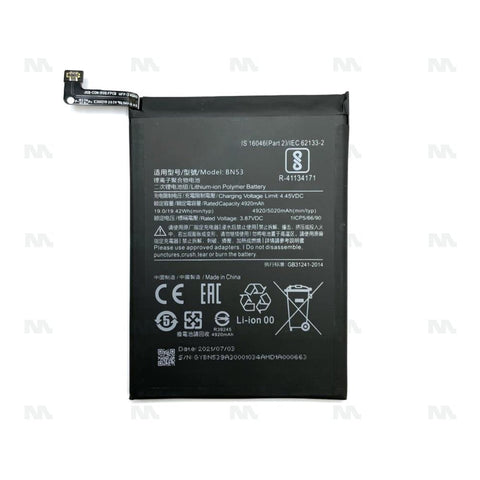 Batterie Xiaomi Redmi Note 9 Pro, Redmi Note 10 Pro - OEM