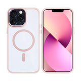Étui Rixus Classic 04 avec MagSafe pour Apple iPhone 11 Pro Max rose