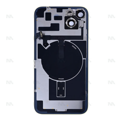 Vitre Arrière avec NFC, cadre de caméra agrandi jaune pour Apple iPhone 14 Plus – Reconditionné