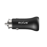 Chargeur de voiture Rixus RXCC15 à 2 ports USB-C 20 W