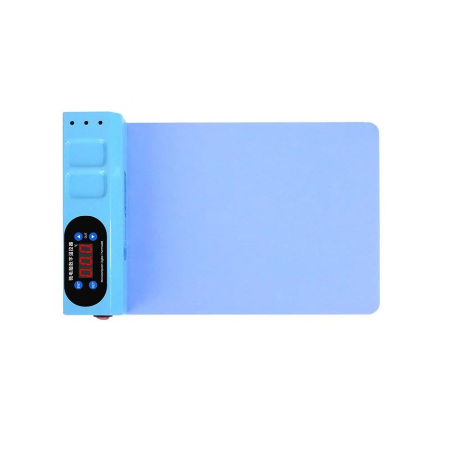 Tapis chauffant Sunshine S-918E Mini pour écran et séparateur arrière – Réparation de téléphones et tablettes – 11 27,5 x 17,5 cm (110 V 220 V)
