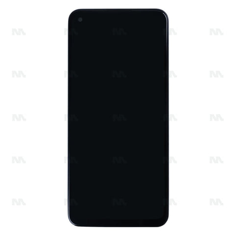 Chassis + Ecran Original OEM + Vitre pour Realme 8i (RMX3151) - Noir