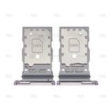 Support de carte SIM Lavande OEM pour Samsung Galaxy S23 S911B, S23 Plus S916B