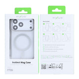 Étui Rixus Instinct Mag pour Apple iPhone 17 Pro Max Argent