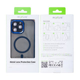 Étui Rixus Classic 04 avec MagSafe pour Apple iPhone 11 Pro bleu foncé