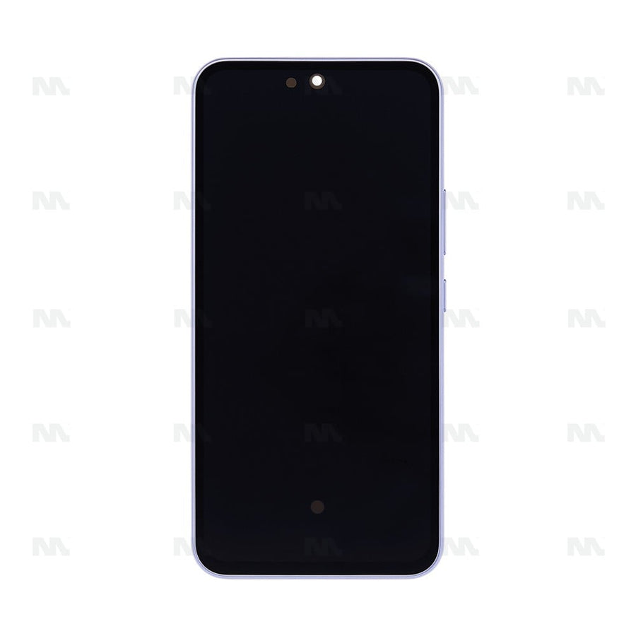 Chassis + Ecran Officiel Service Pack + Vitre pour Samsung Galaxy A54 5G A546B Violet