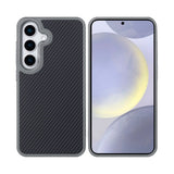 Coque Mag Carbon avec MagSafe pour Samsung Galaxy S25 Plus – Gris titane