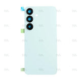 Vitre arrière pour Samsung Galaxy S25 S931B avec objectif, couleur menthe, OEM