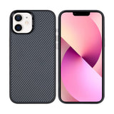 Coque Mag Carbon avec MagSafe pour Apple iPhone 12, 12 Pro Titanium Black