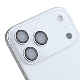 Verre trempé Rixus Metal Shield pour Apple iPhone 17 Pro, 17 Pro Max Gris