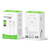 Câble Rixus RX2017AL pour synchronisation des données et recharge rapide USB vers Lightning, 3 m