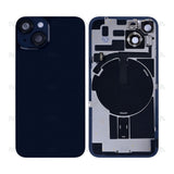 Vitre Arrière avec NFC, cadre de caméra agrandi pour Apple iPhone 14 – Midnight – Reconditionné