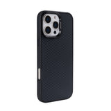 Coque Mag Carbon avec MagSafe pour Apple iPhone 16 Pro Titanium Black