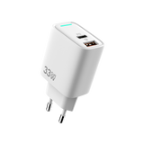 Adaptateur PD Quick GaN CH3350 USB-A vers USB-C 33 W blanc