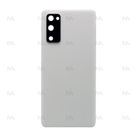 Vitre arrière pour Samsung Galaxy S20 FE G780F avec objectif blanc nuage OEM