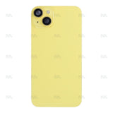 Vitre Arrière avec NFC, cadre de caméra agrandi jaune pour Apple iPhone 14 Plus – Reconditionné