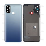 Vitre arrière avec lentille bleu fantaisie OEM pour Oppo A53s, A53