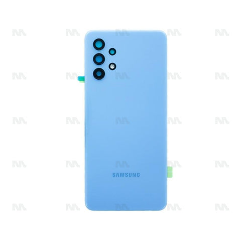 Vitre arrière pour Samsung Galaxy A32 A325F avec objectif Awesome Blue OEM