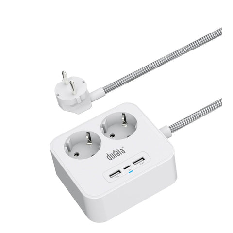 Durata 15 W USB C et multiprise de bureau USB-A à 2 ports DRSK210B