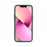 Étui Rixus Classic 03 avec MagSafe pour Apple iPhone 14 vert foncé