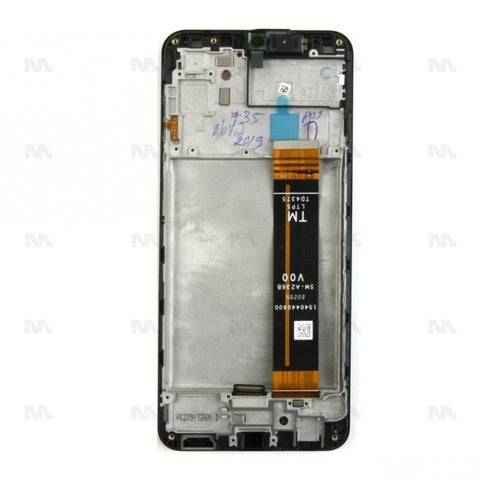 Chassis + Ecran LCD complet pour Samsung Galaxy A23 5G (SM-A236B) (GH82-29734A/GH82-29735A) - Noir