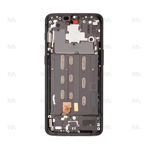 Chassis + Ecran Original OEM + Vitre pour OnePlus 6T (A6010, A6013) - Midnight Black