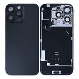 Vitre Arrière avec NFC, cadre d'appareil photo agrandi pour Apple iPhone 16 Pro - Titane noir reconditionné