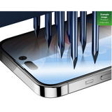 Verre trempé Rixus Clear HD Full Curved Edge pour Apple iPhone 14 Plus, 13 Pro Max