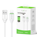 Câble de données Rixus RXU82A Boost USB vers Lightning 2 m