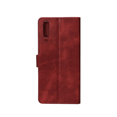 Bibliothèque Rixus pour Samsung Galaxy A50 Rouge foncé