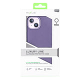 Étui Rixus Classic 02 avec MagSafe pour Apple iPhone 12, 12 Pro violet