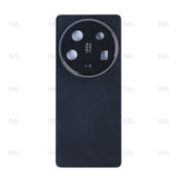 Vitre arrière pour Xiaomi 14 Ultra avec objectif – Noir – OEM