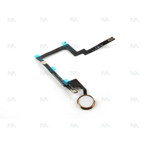 Bouton d'accueil (nappe flex) Or pour iPad Mini 3