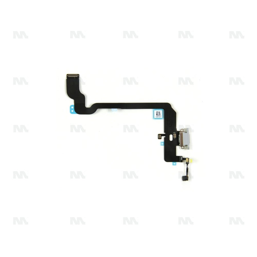 Connecteur de charge pour Apple iPhone XS – Argent – Reconditionné