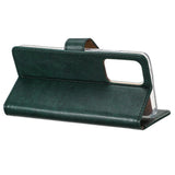 Etui livre pour Apple iPhone 13 Pro Vert
