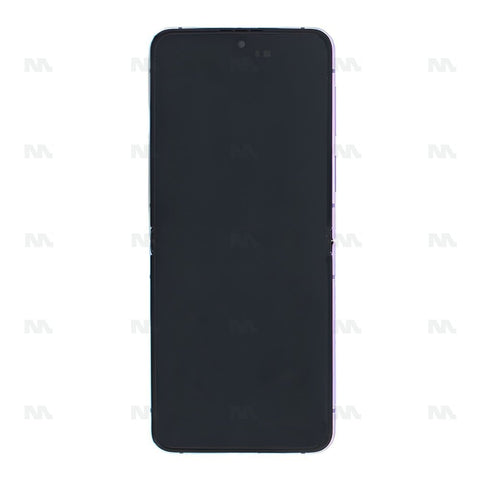 Chassis + Ecran Service Pack Original pour Samsung Galaxy Z Flip4 F721B - Bora Purple