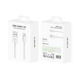 Câble iPhone US2001M USB vers Lightning 100 cm blanc