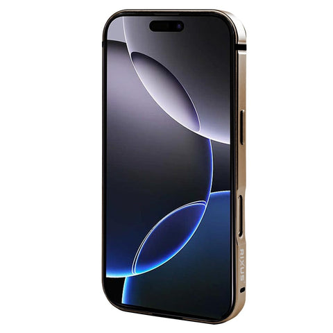 Étui Rixus Crash Guard pour Apple iPhone 16 Pro Max Desert Titanium