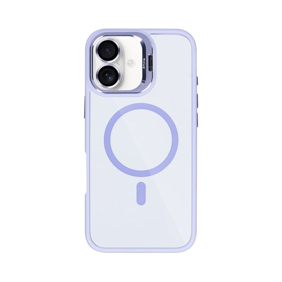 Étui Rixus Classic 03 avec MagSafe pour Apple iPhone 16 violet clair