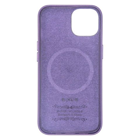Étui Rixus Classic 02 avec MagSafe pour Apple iPhone 13 Pro violet