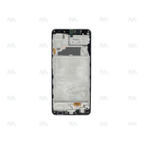 Chassis + Ecran Officiel Service Pack + Vitre pour Samsung Galaxy A22 A225F - Noir